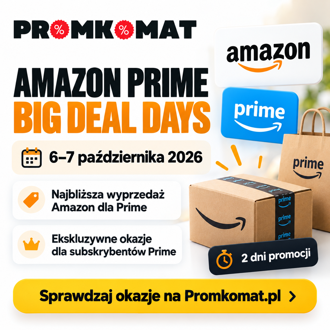 Amazon Prime Day powraca w październiku!