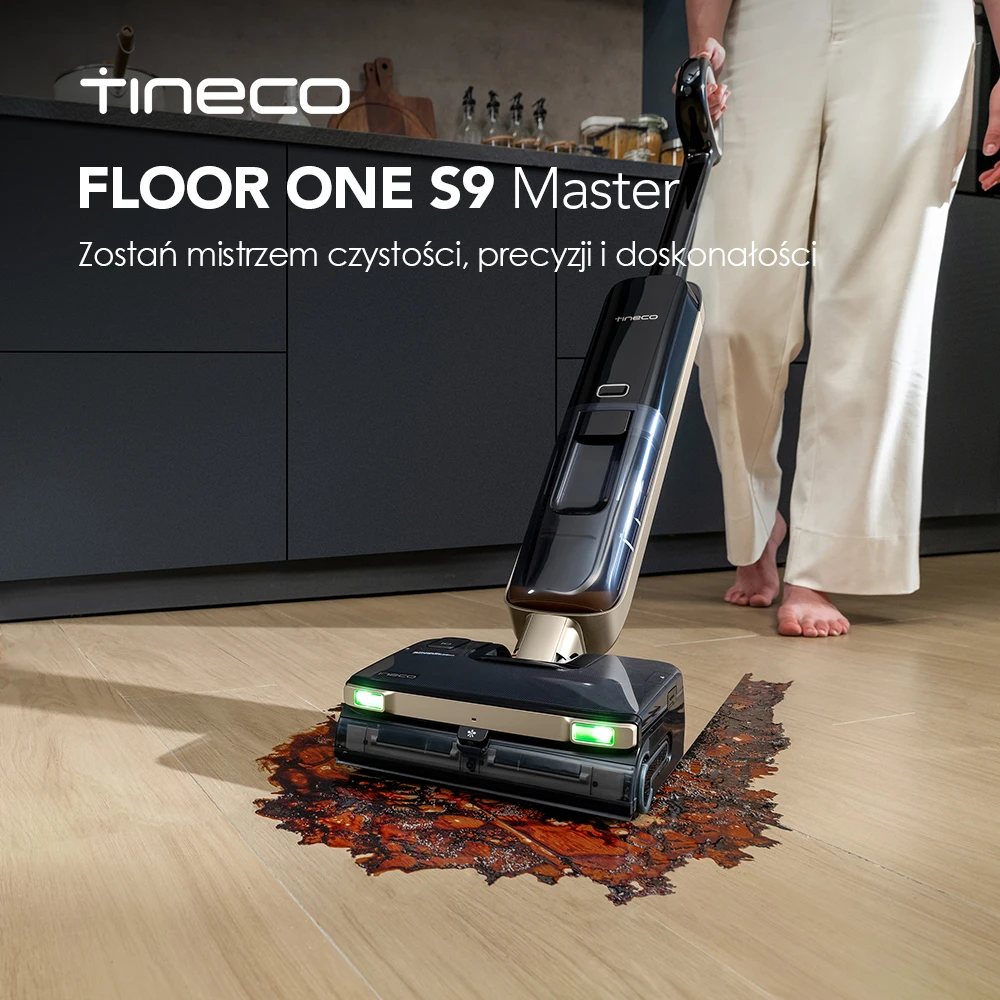 Tineco Floor One S9 Master – odkurzacz myjący z technologią ThermoBlast