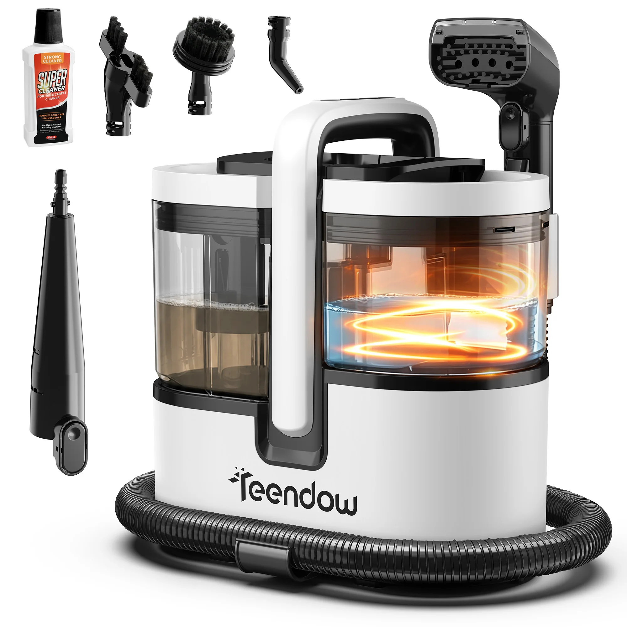 Teendow C7 MAX odkurzacz piorący i parowy 1800 W