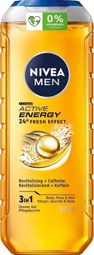 NIVEA MEN Active Energy żel pod prysznic 3w1 z kofeiną 500 ml