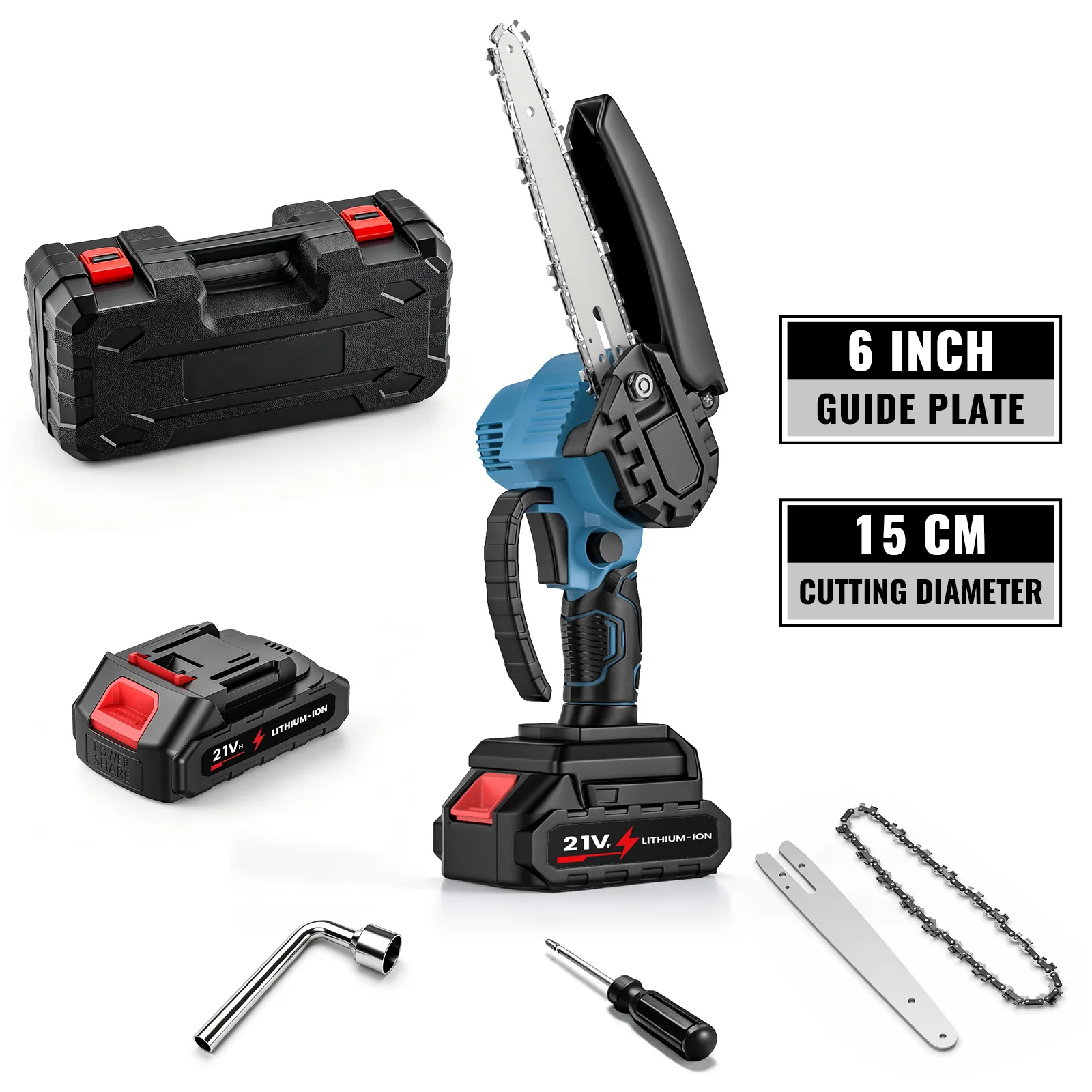 Mini piła łańcuchowa 6″ do akumulatorów Makita 18V