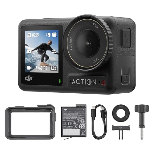 DJI Osmo Action 4 Essential Combo kamera sportowa 4K/120 fps
