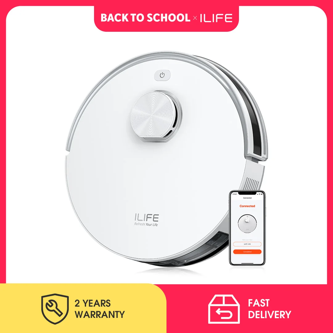 Robot sprzątający ILIFE V30 10000Pa z nawigacją LiDAR 🤖🔥