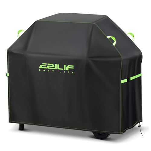 Ezilif pokrowiec na grill 132 × 60 × 120 cm Oxford 420D UV50+