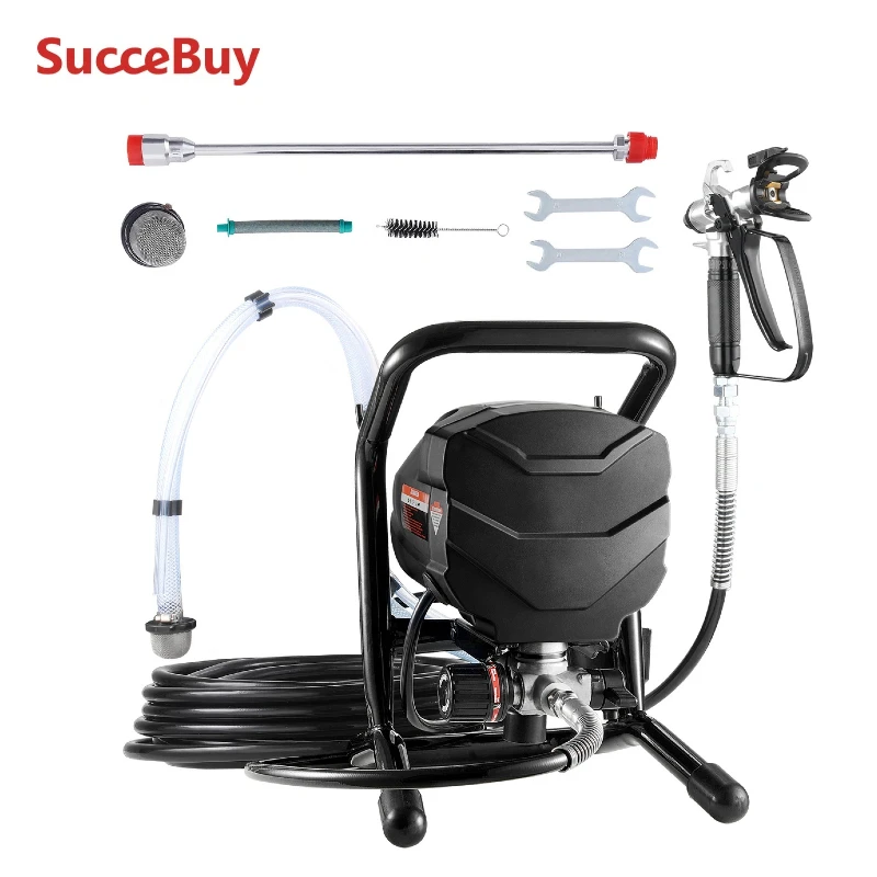 SucceBuy 650W agregat malarski bezpowietrzny 3000 PSI