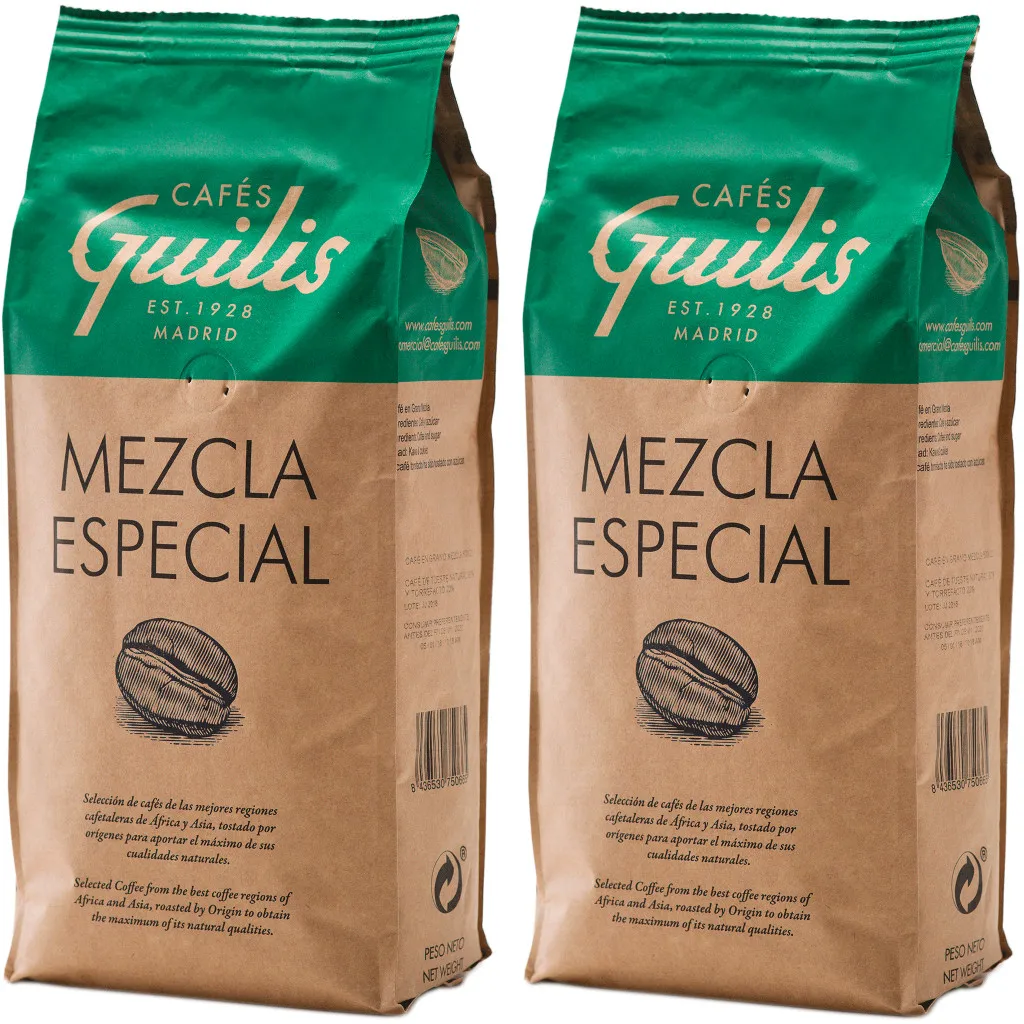 Kawa ziarnista Cafés Guilis Mezcla Especial – zestaw 2kg!