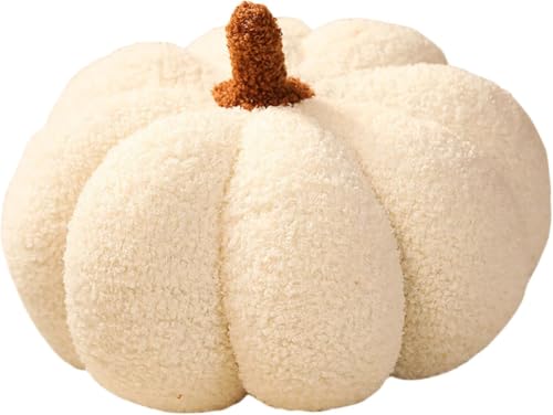 OUQIWEN poduszka dekoracyjna dynia 3D 23 cm na Halloween