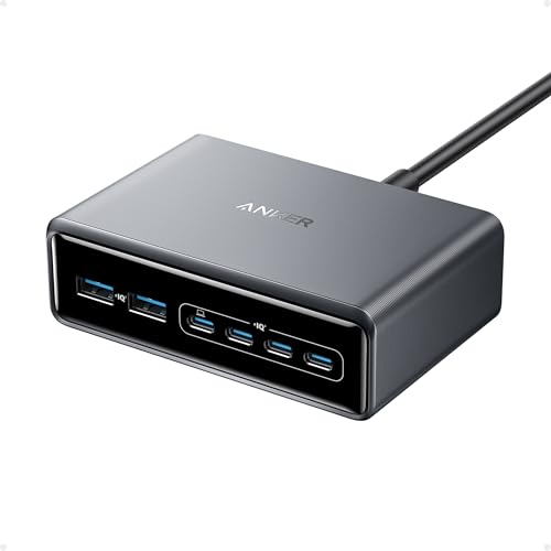 Anker Prime 200W ładowarka GaN z 6 portami