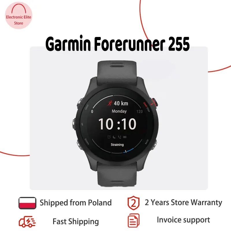 🔥 Garmin Forerunner 255 – świetny zegarek do biegania i treningów!
