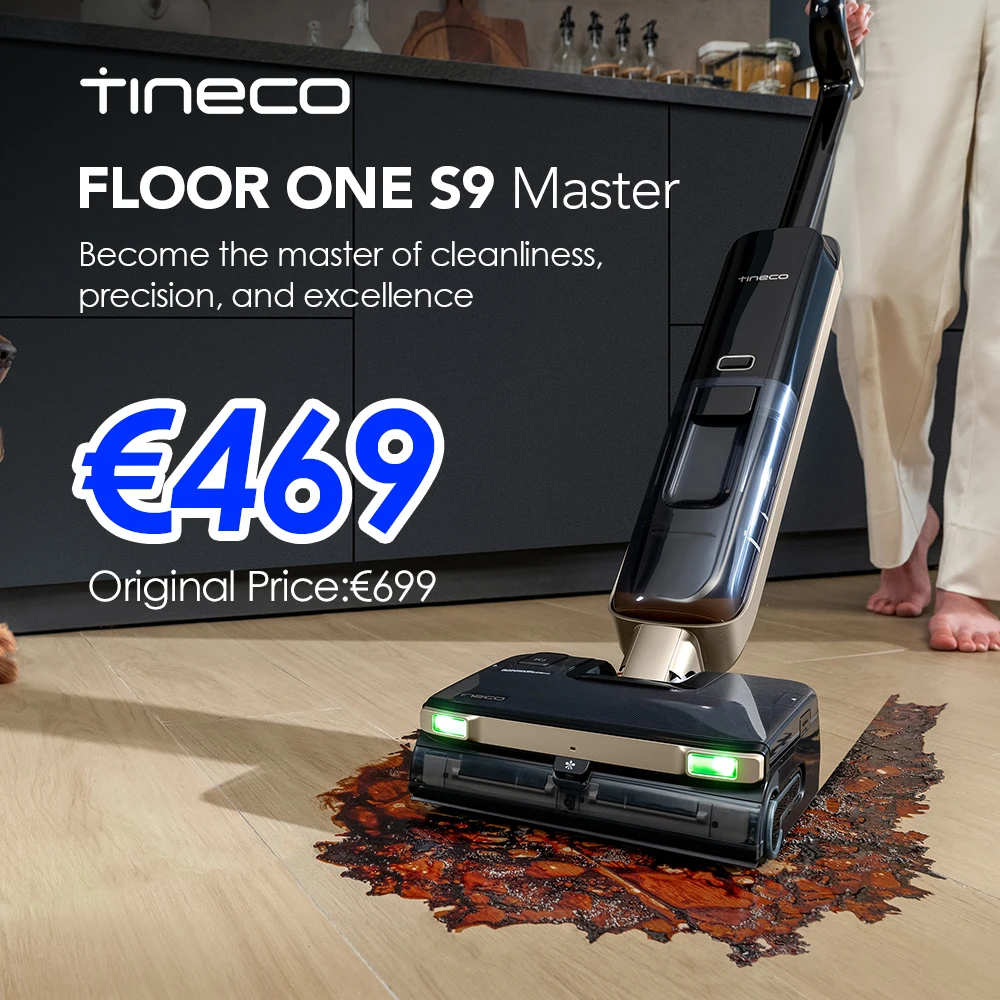 Odkurzacz myjący Tineco Floor One S9 Master 🔥 – 1794 zł