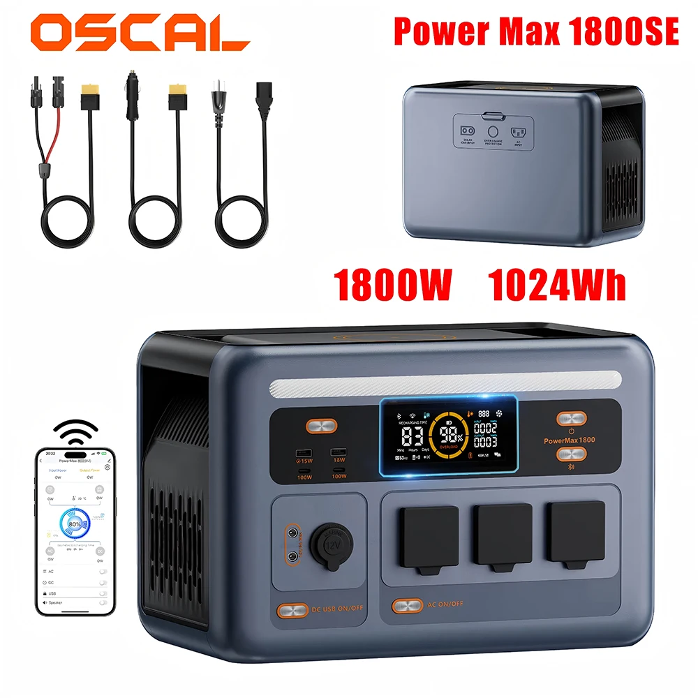 OSCAL PowerMax 1800 SE 1800W 1024Wh