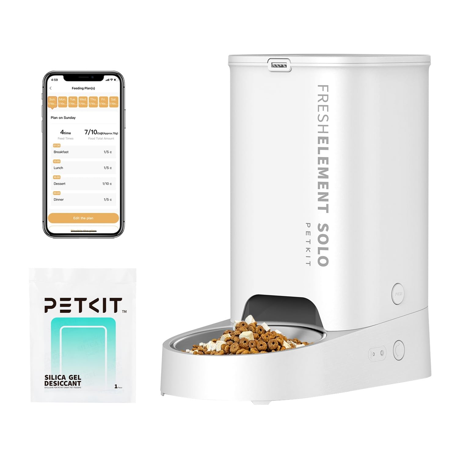 PETKIT Fresh Element SOLO 3L z WiFi i sterowaniem aplikacją