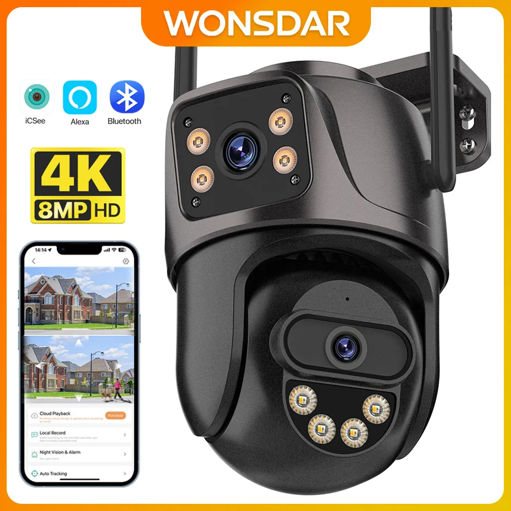 Hitowe kamery monitoringu 4K 8MP HD!