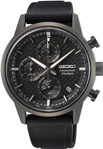 Seiko SSB393P1 zegarek męski tytanowy z chronografem