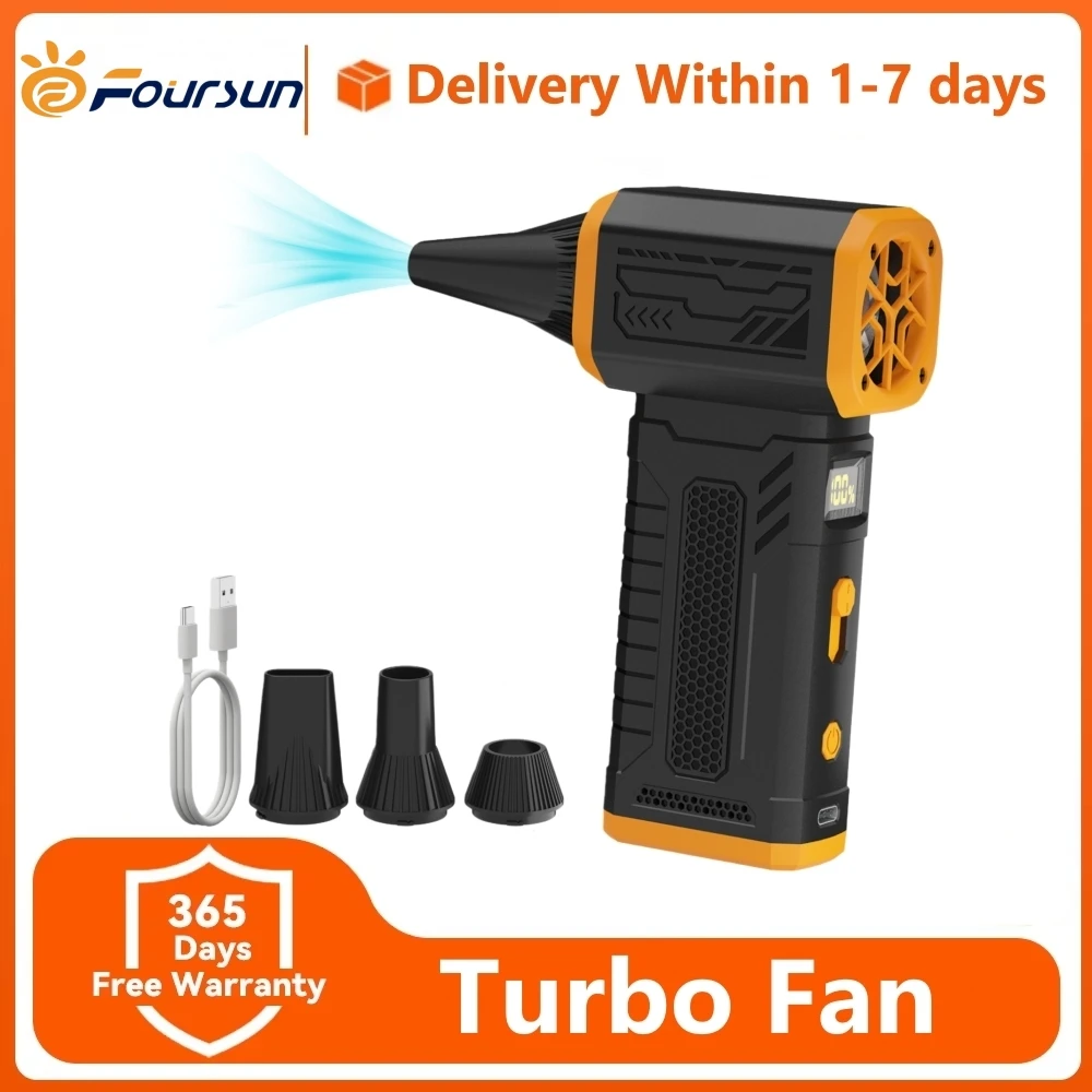 Foursun Turbo Violent ręczna dmuchawa 130 000 obr./min z ekranem