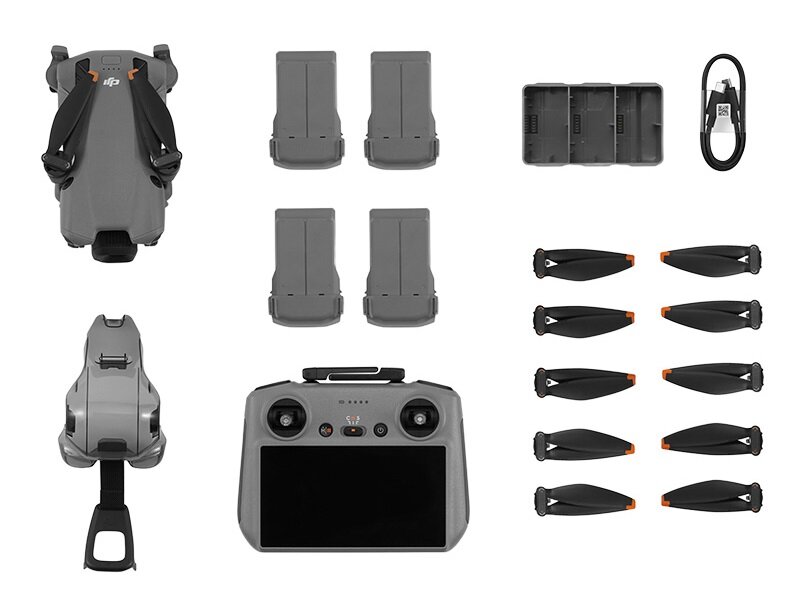 DJI Mini 5 Pro Multi-Battery Bundle dron 4K 120 FPS z DJI RC 2 i 4 akumulatorami