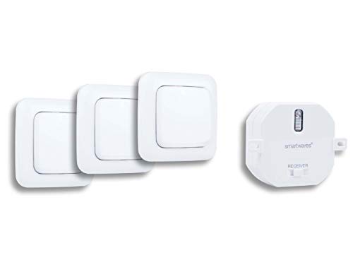 Smartwares SH4-99567 – zestaw 3 bezprzewodowych włączników światła z odbiornikiem 1000 W