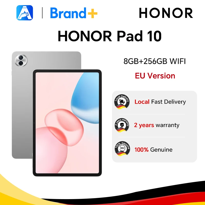 HONOR Pad 10 tablet 12,1″ 2.5K 120 Hz, 8/256 GB