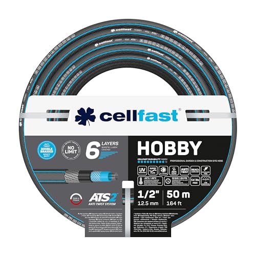 Cellfast Hobby ATS2 wąż ogrodowy 1/2" 50 m 6-warstwowy