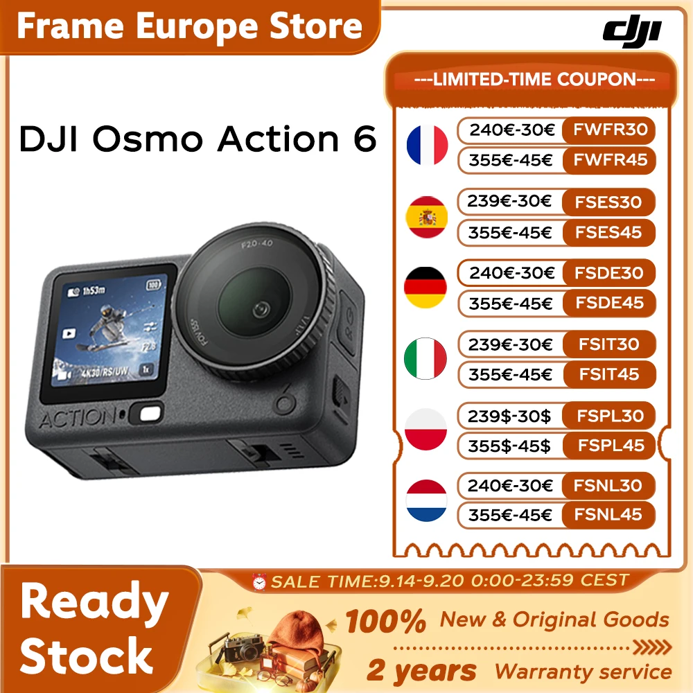 DJI Osmo Action 6 z matrycą 1/1,1"!