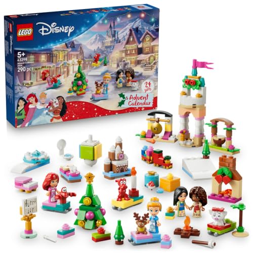 LEGO Disney Princess 43298 kalendarz adwentowy 2026, 290 elementów