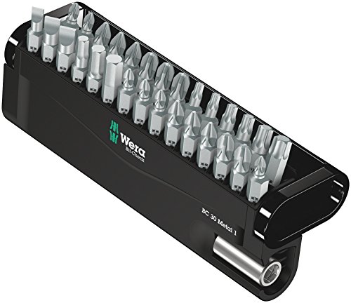 Wera Bit-Check 30 Metal 1 zestaw 29 bitów z uchwytem magnetycznym