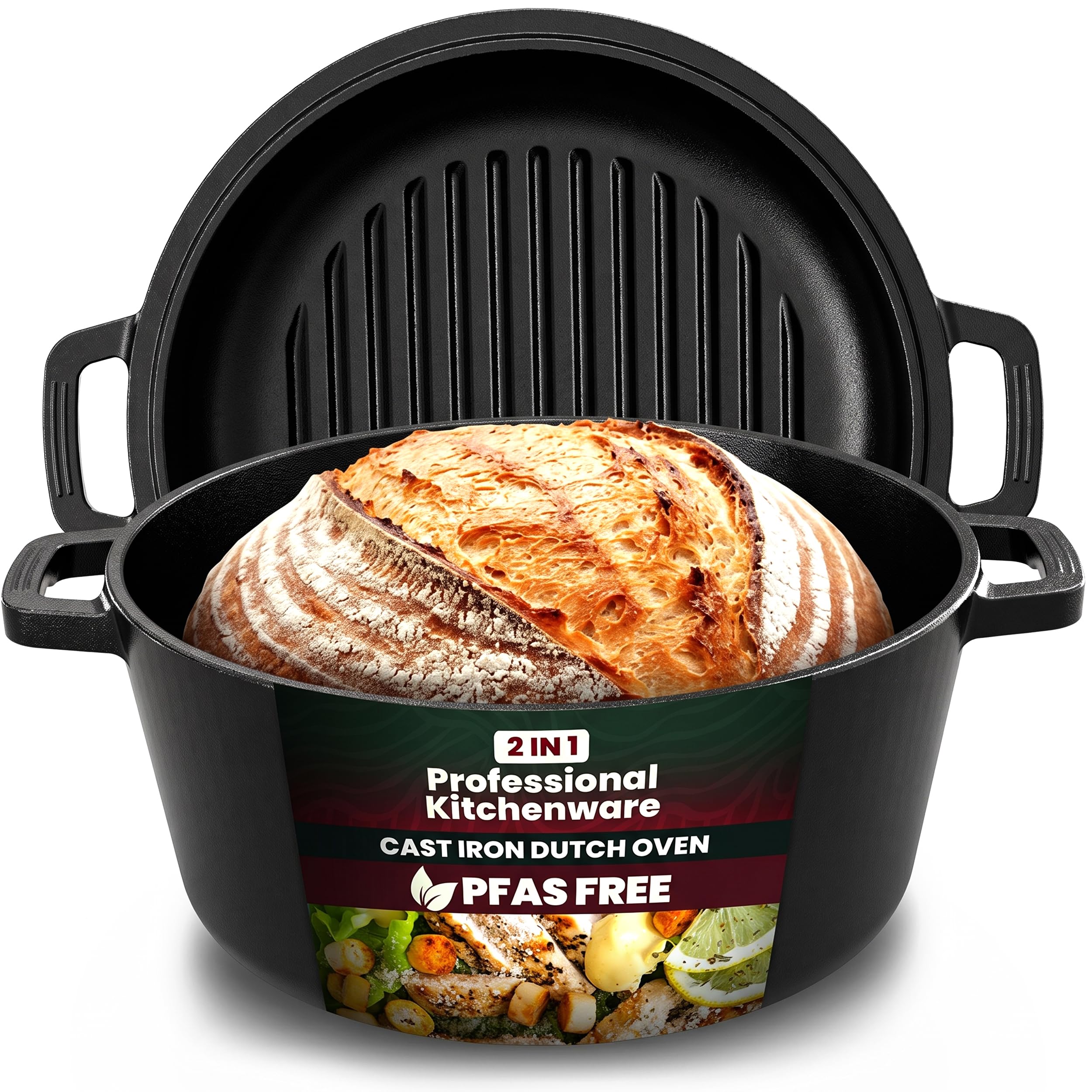 Żeliwny garnek KICHLY 2w1 - świetna cena! 🔥