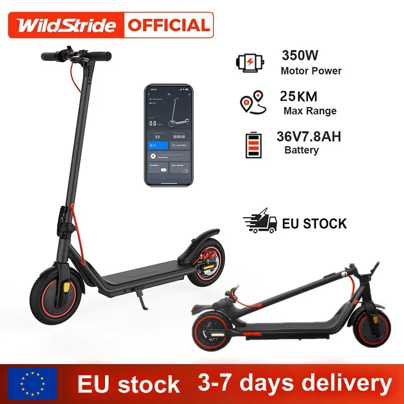 🔥 Hulajnoga elektryczna WildStride WI2 350W z aplikacją!