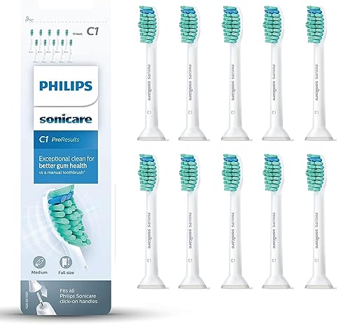 Philips Sonicare ProResults HX6010/32 końcówki do szczoteczki 10 szt.