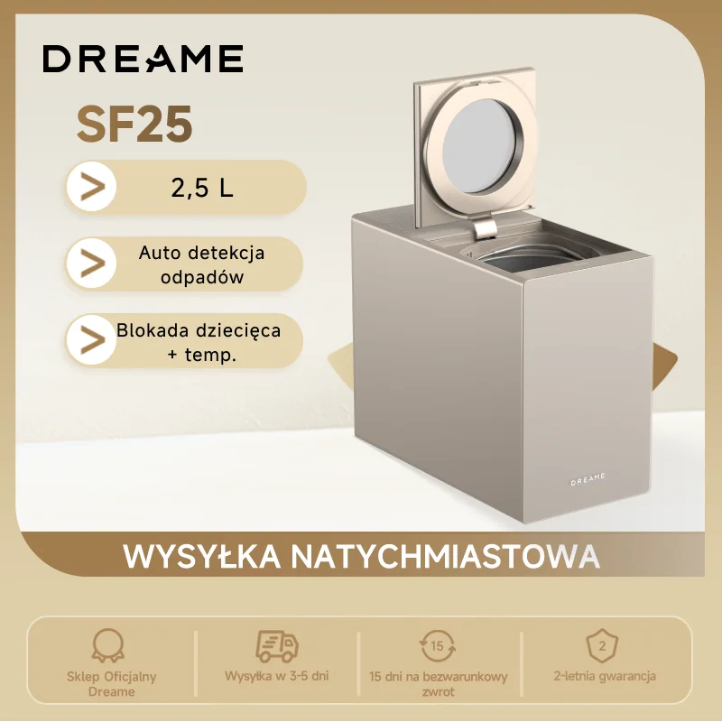 Młynek do odpadów kuchennych Dreame SF25!