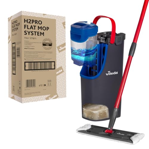 Vileda H2prO mop płaski z separacją czystej i brudnej wody