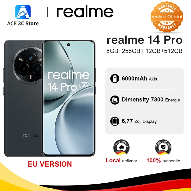 Smartfon realme 14 Pro 5G 8/256GB jeszcze wchodzi z kodem! 🙂