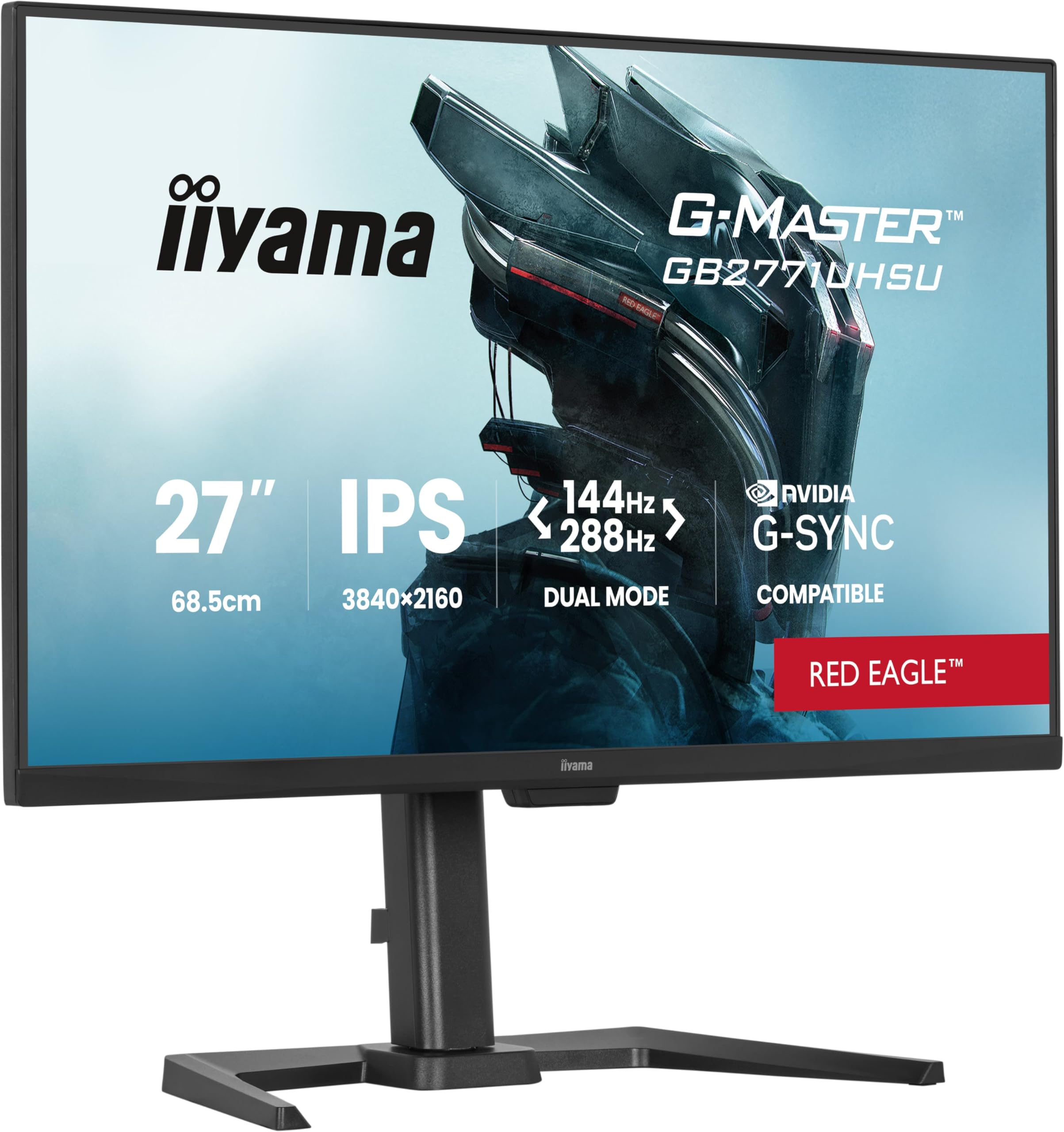 Monitor gamingowy iiyama G-Master GB2771UHSU-B1 4K 144Hz / 288Hz 🎮🔥