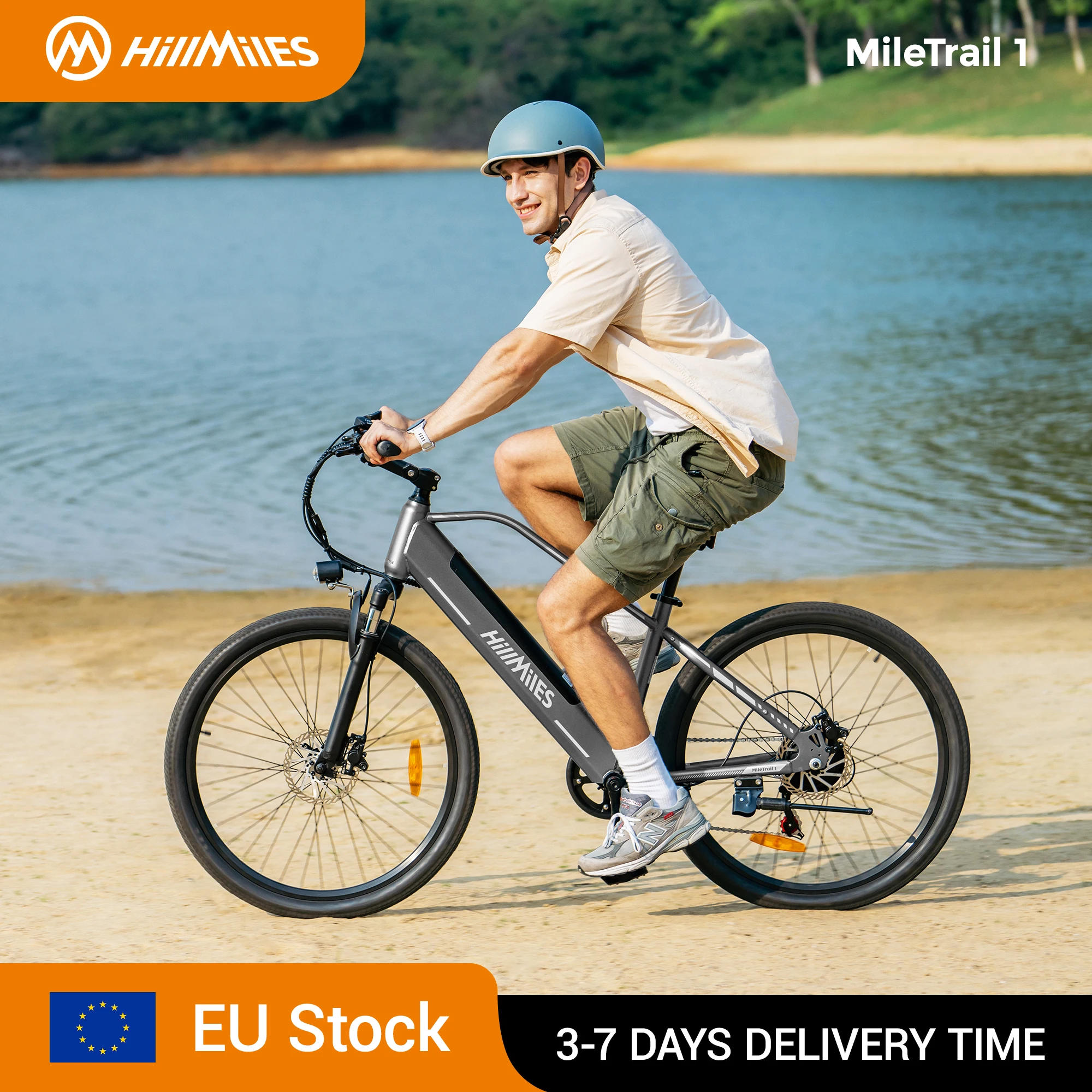 Rower elektryczny HillMiles MileTrail 1 250W / 36V 13Ah 🚲⚡🔥