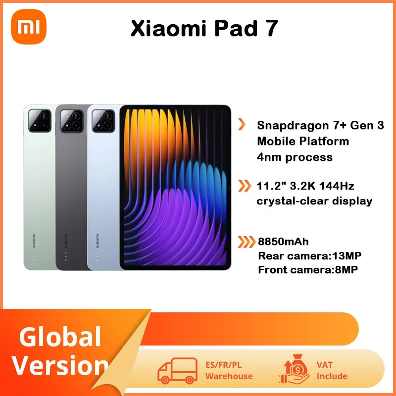 🔥 Xiaomi Pad 7 8/256GB z ekranem 3.2K 144Hz za 901zł!