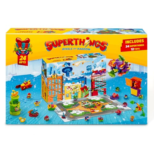SuperThings Rivals of Kaboom kalendarz adwentowy z 24 niespodziankami