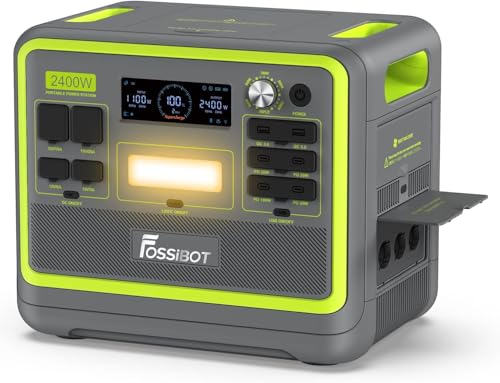 FOSSiBOT F2400 stacja zasilania 2048 Wh 2400 W LiFePO4