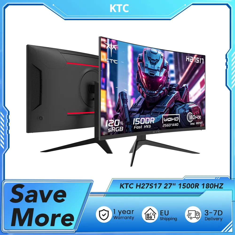 Monitor gamingowy KTC H27S17 27" QHD 180Hz!