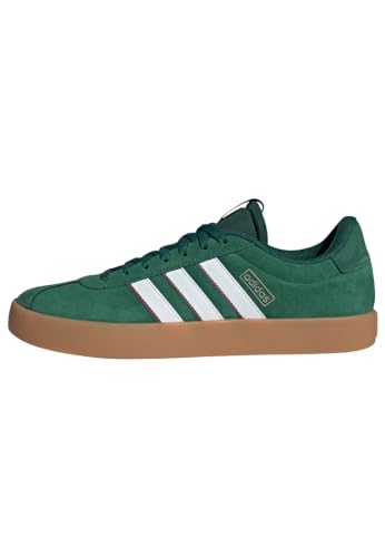 adidas VL Court 3.0 męskie sneakersy skórzane zielone, rozmiar 42 2/3