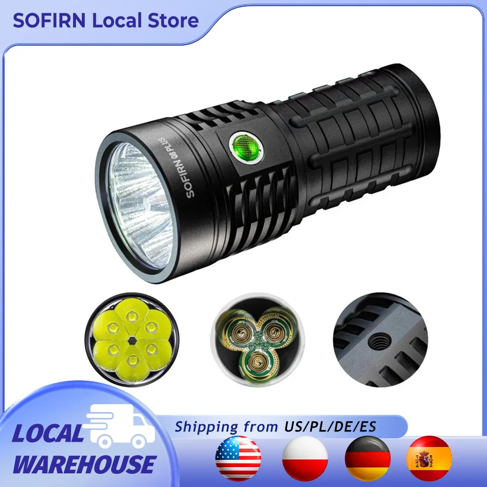 Sofirn Q8 Plus latarka LED 16000 lm z Anduril 2.0