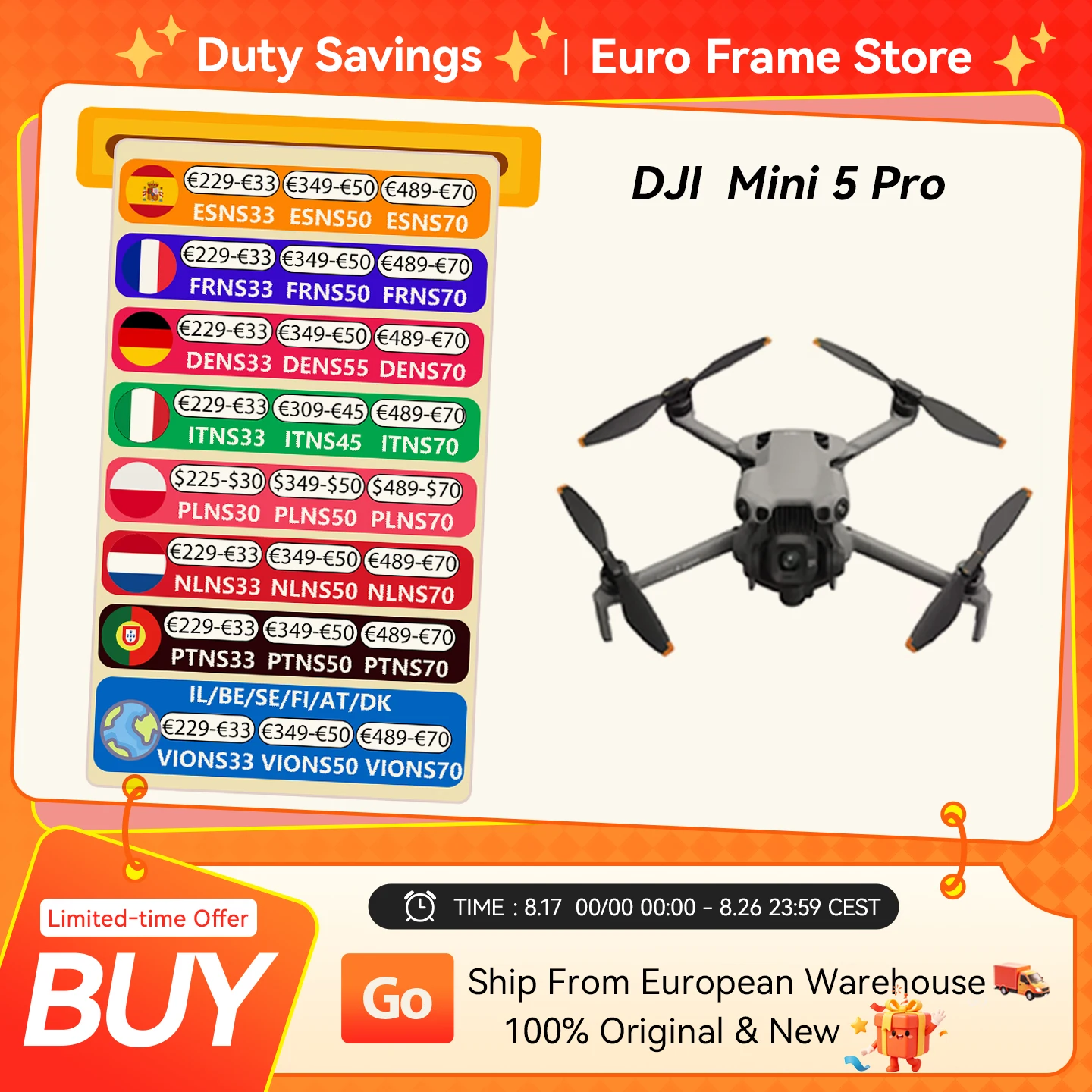 DJI Mini 5 Pro z 1-calową matrycą za 2317zł! 🚁🔥