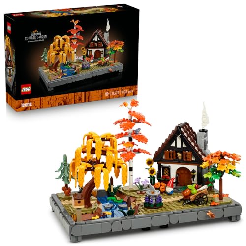 LEGO Icons 11372 Jesienny ogród z chatką 1102 elementów