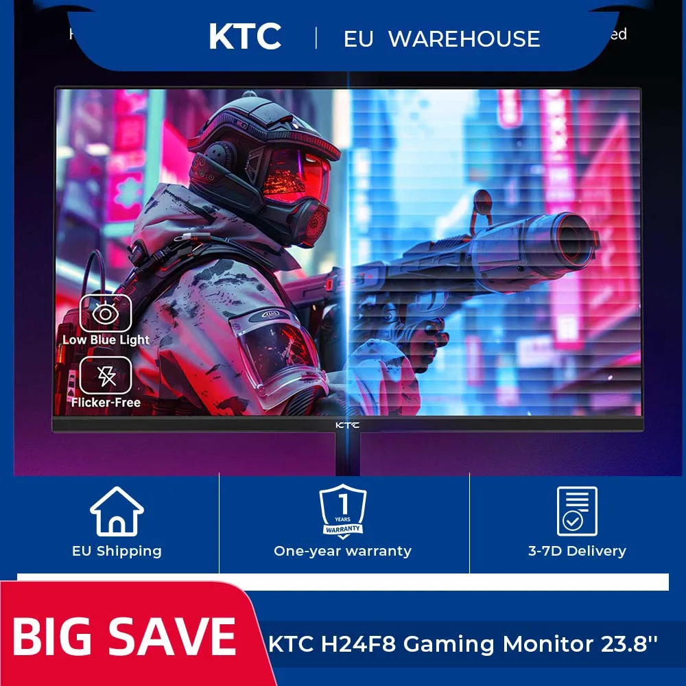 Monitor gamingowy KTC H24F8 190Hz - świetna cena! 🔥