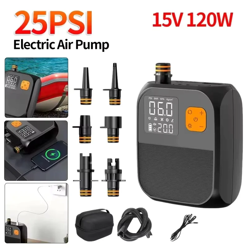🔥 Bezprzewodowa pompka elektryczna do SUP 25 PSI za 141zł!