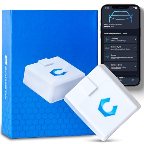 Carista OBD skaner diagnostyczny Bluetooth z aplikacją na Android i iOS
