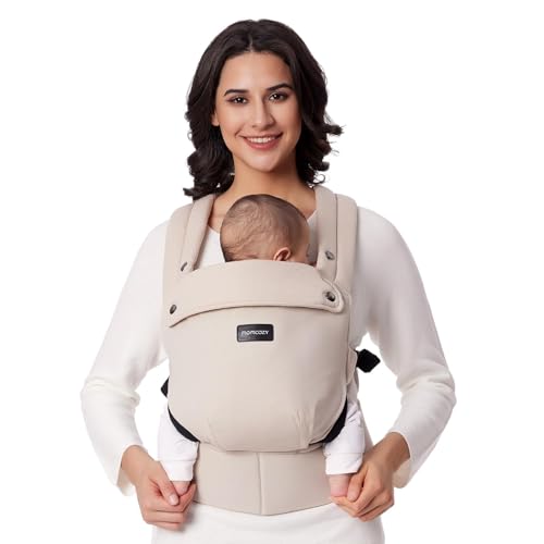 Momcozy PureHug nosidełko ergonomiczne 3–20 kg z podparciem lędźwiowym