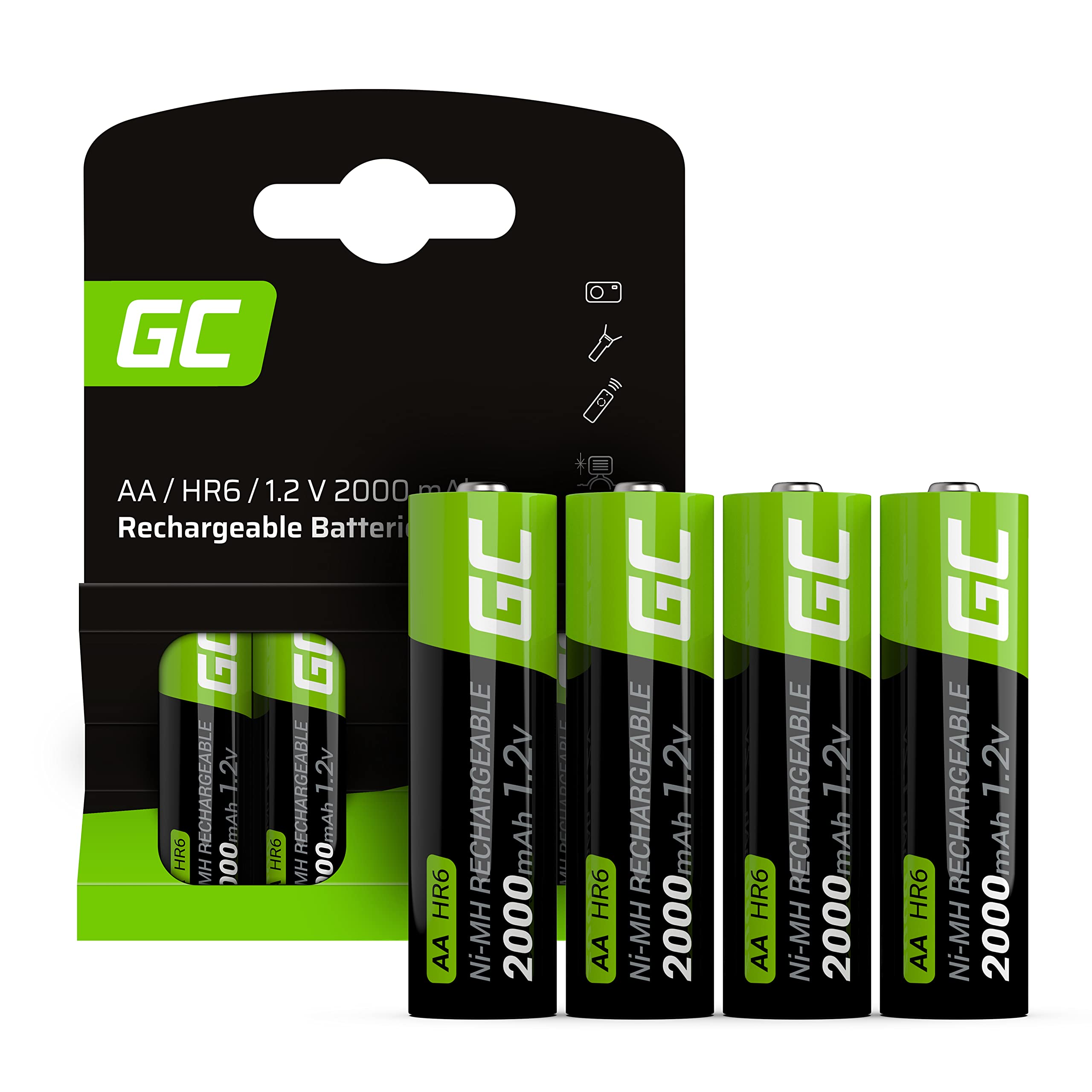 Akumulatorki Green Cell AA 2000mAh 4 szt. - dobra cena! 🔥