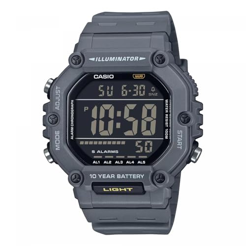 Casio AE-1600H-8BVEF zegarek cyfrowy 20 bar z dużym wyświetlaczem