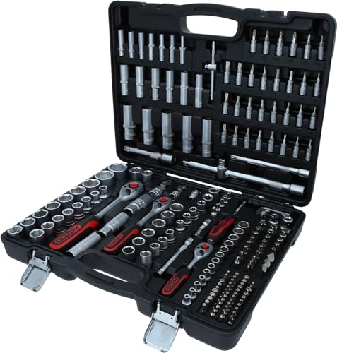KS Tools 917.0795 – zestaw kluczy nasadowych 195 elementów z profilem FlankTraction