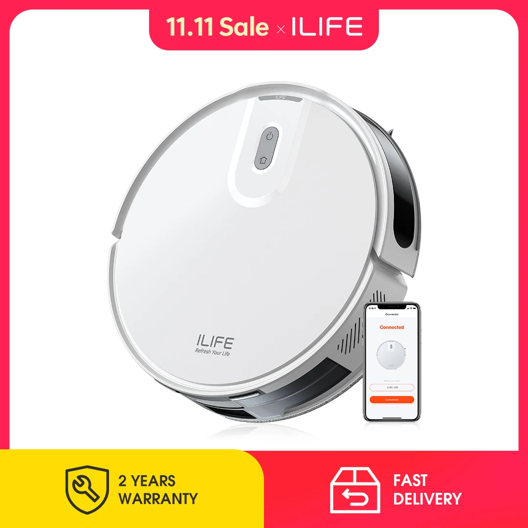 ILIFE V20 robot sprzątający 5000 Pa z nawigacją SoF LiDAR